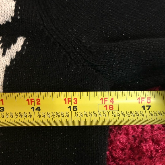 Justice Girls Snowman Snow Day Sweater with Beads Long for Leggings SZ 12 Winter - Picture 7 of 8